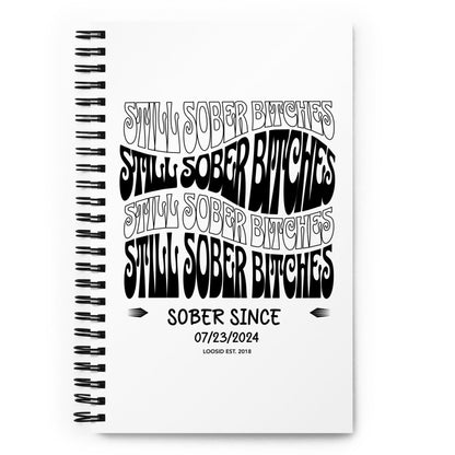 Loosid Wavy Still Sober B's Sober Journal featuring the design
