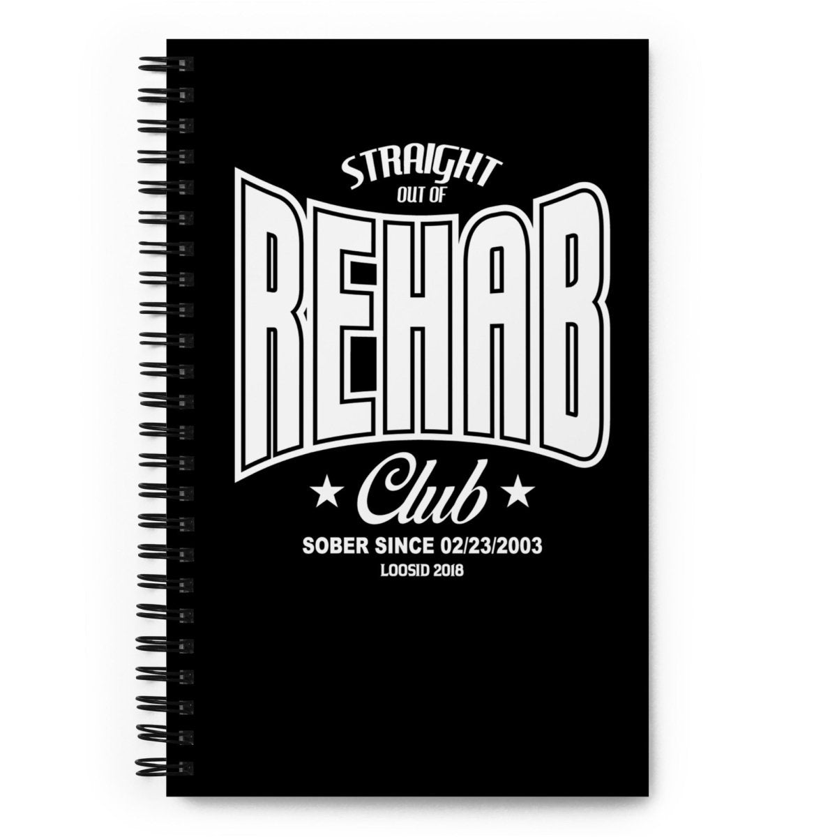 Loosid Outta Sober Journal featuring the design