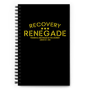 Thankful Recovery Renegade Spiral Notebook