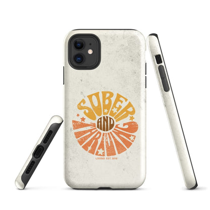 Loosid Sober & Thriving Recovery Phone Case featuring the design