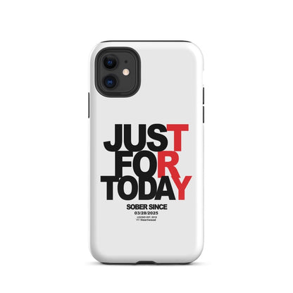 Loosid Just For Today Recovery Phone Case featuring the design