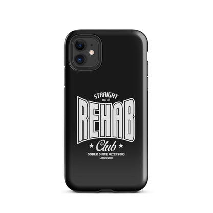 Loosid Straight Out of Rehab Recovery Phone Case featuring the design