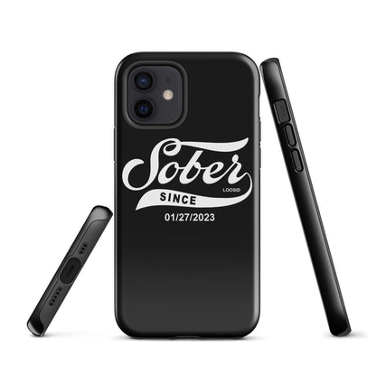 Sober Since Recovery Phone Case side view (view 6)