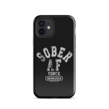 Sober AF Recovery Phone Case side view (view 6)