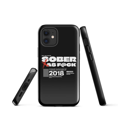 Sober As F*ck Recovery Phone Case lifestyle view (view 5)