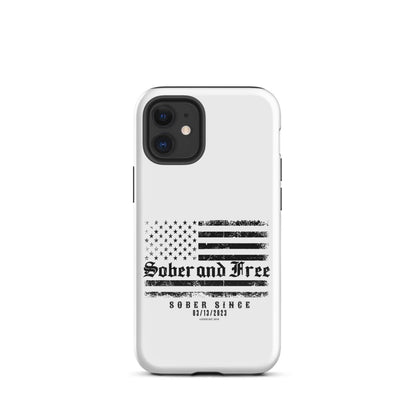 Sober & Free Recovery Phone Case lifestyle view (view 5)