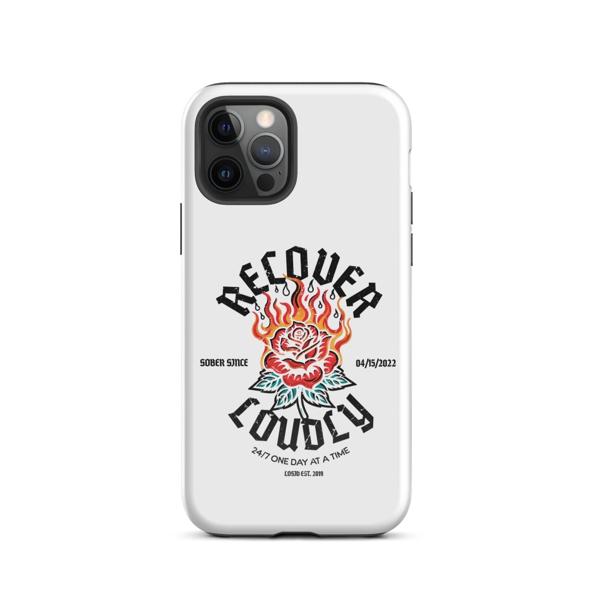 Recover Loudly Recovery Phone Case packaging detail (view 8)