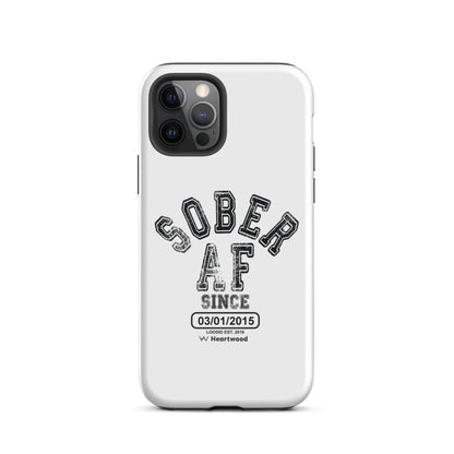 Sober AF Recovery Phone Case side view (view 6)