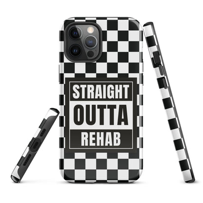 Straight outta of Rehab Recovery Phone Case packaging detail (view 8)