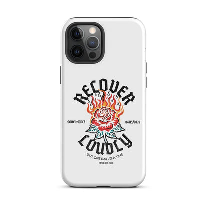Recover Loudly Recovery Phone Case fit detail (view 9)