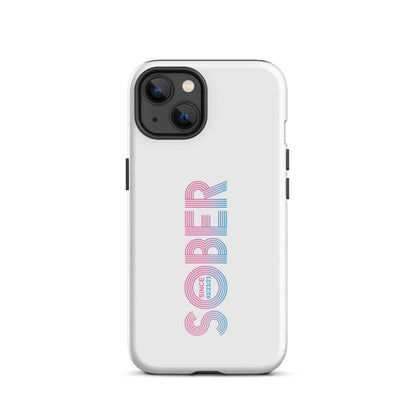 Sober Since Recovery Phone Case packaging detail (view 8)