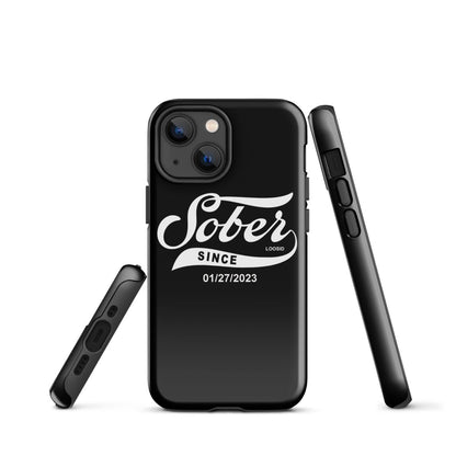 Sober Since Recovery Phone Case fit detail (view 9)