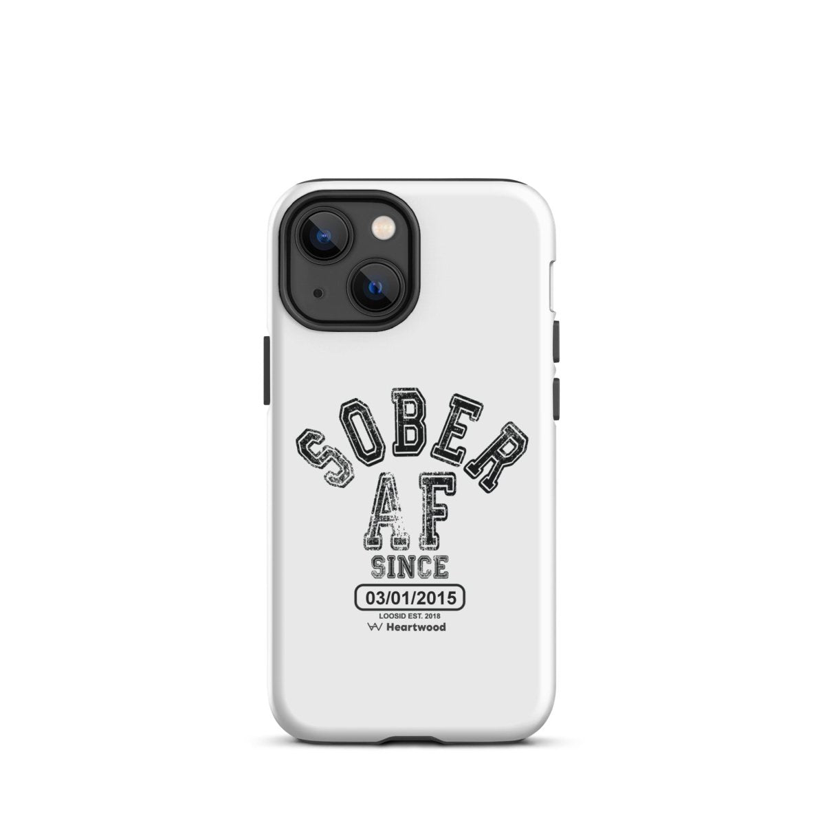 Sober AF Recovery Phone Case packaging detail (view 8)