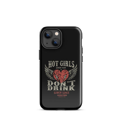 Hot Girls Don't Drink Recovery Phone Case fit detail (view 9)