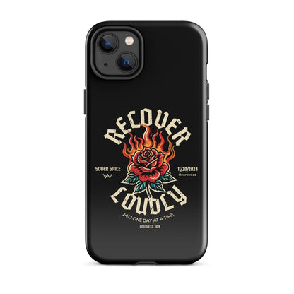 Recover Loudly Recovery Phone Case graphic detail (view 14)
