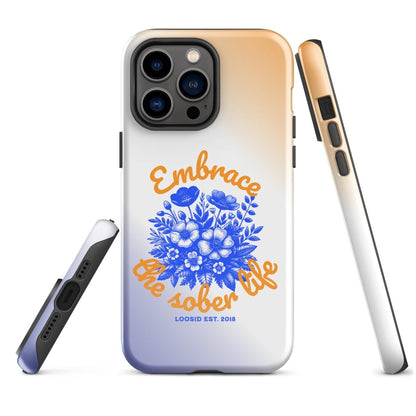Embrace Sobriety Recovery Phone Case side view (view 16)