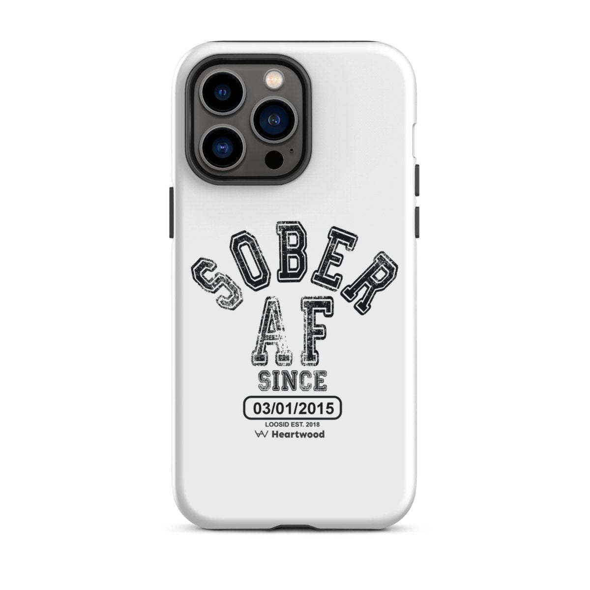 Sober AF Recovery Phone Case lifestyle view (view 15)