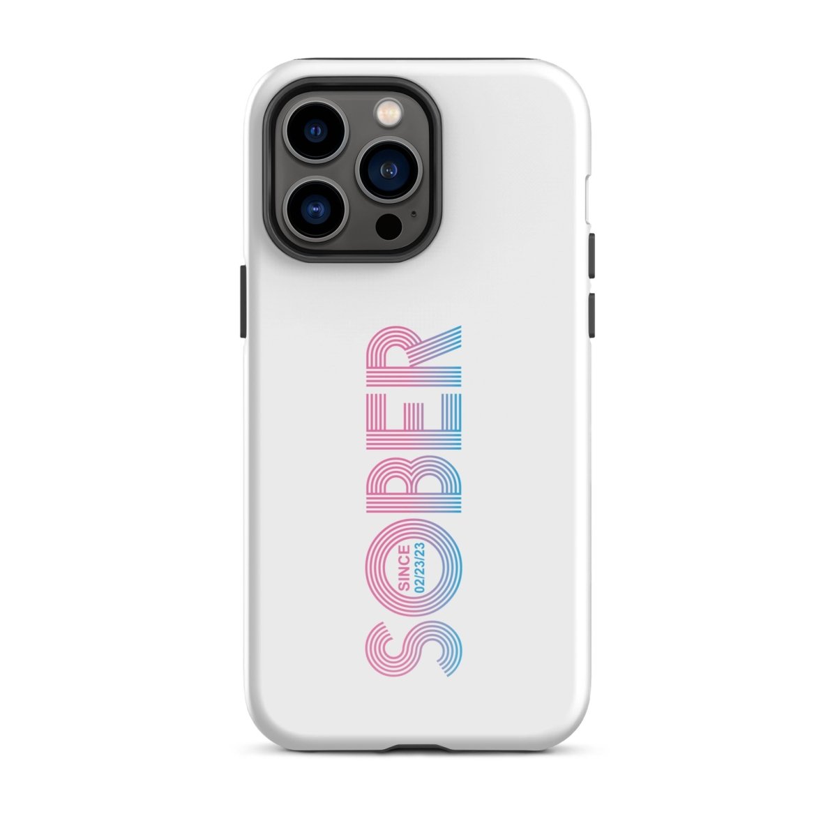 Sober Since Recovery Phone Case lifestyle view (view 15)