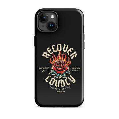 Recover Loudly Recovery Phone Case back view (view 17)
