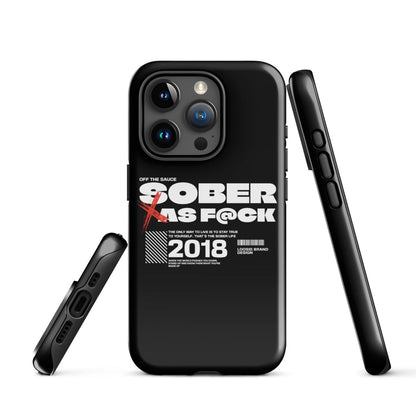 Sober As F*ck Recovery Phone Case fit detail (view 19)
