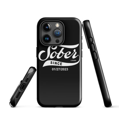Sober Since Recovery Phone Case fit detail (view 19)