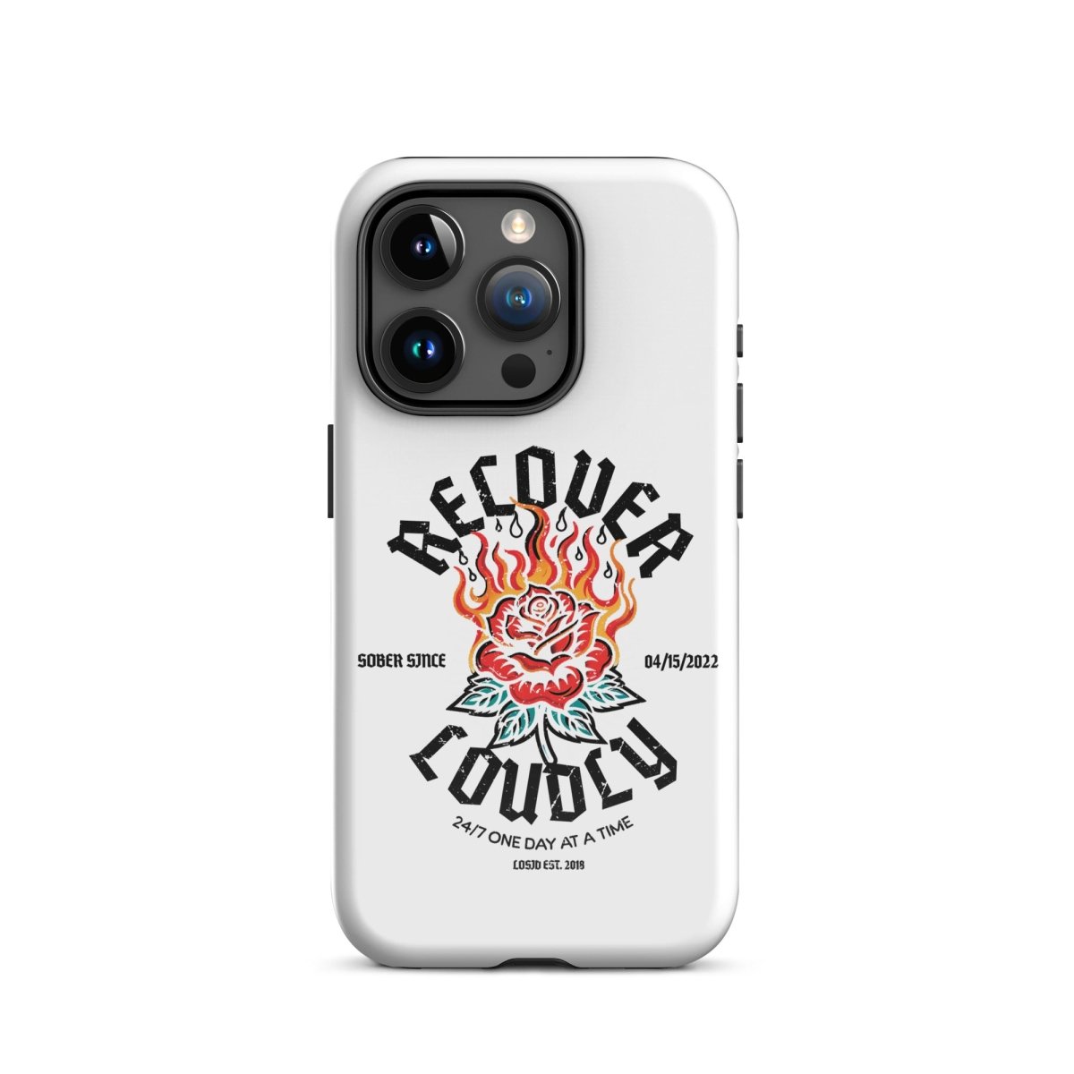 Recover Loudly Recovery Phone Case product photo (view 20)
