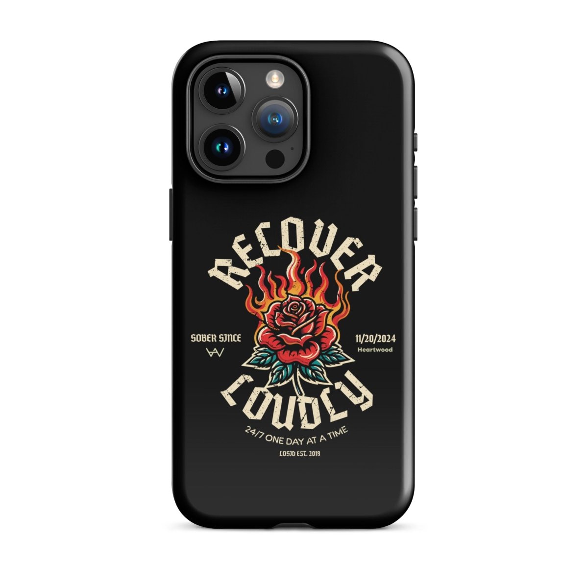 Recover Loudly Recovery Phone Case fit detail (view 19)