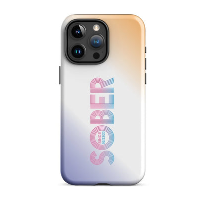 Sober Since Recovery Phone Case fit detail (view 19)