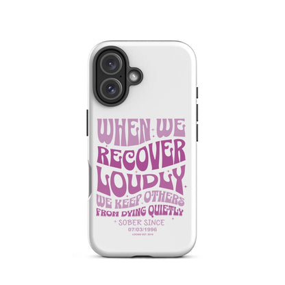 When We Recover Loud Recovery Phone Case product photo (view 20)