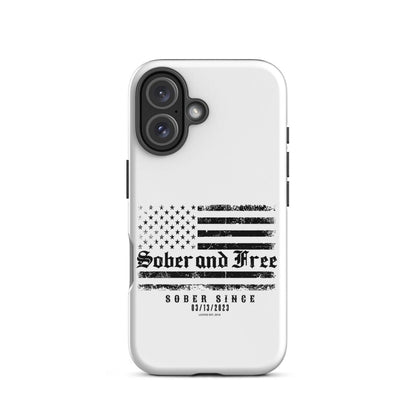 Sober & Free Recovery Phone Case product photo (view 20)