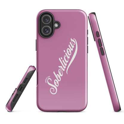 Soberlicious Recovery Phone Case close-up view (view 22)