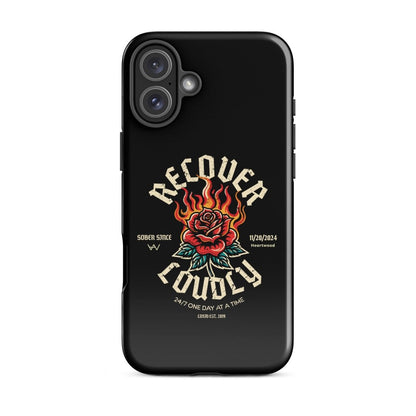 Recover Loudly Recovery Phone Case featuring the design (view 21)