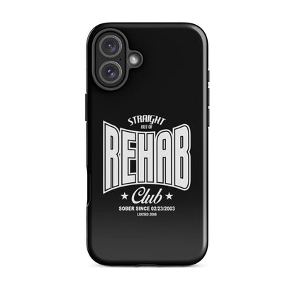 Straight Out of Rehab Recovery Phone Case close-up view (view 22)