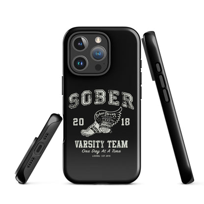 Varsity Recovery Phone Case flat lay styled image (view 23)