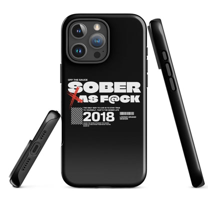Sober As F*ck Recovery Phone Case graphic detail (view 24)