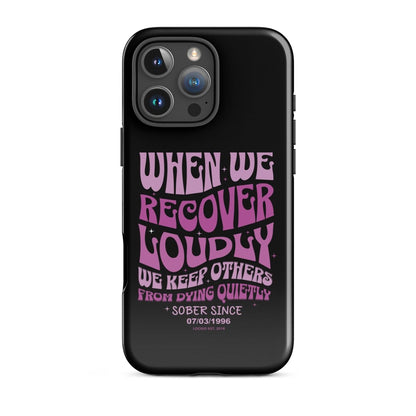 When We Recover Loud Recovery Phone Case graphic detail (view 24)