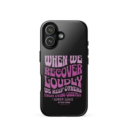 When We Recover Loud Recovery Phone Case lifestyle view (view 25)