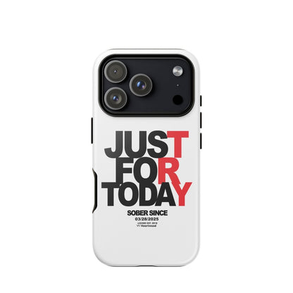 Just For Today Recovery Phone Case side view (view 26)