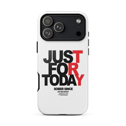 Just For Today Recovery Phone Case back view (view 27)