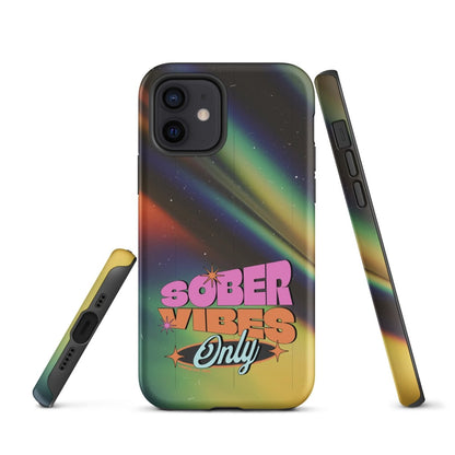 Sober Vibes Recovery Phone Case side view (view 6)