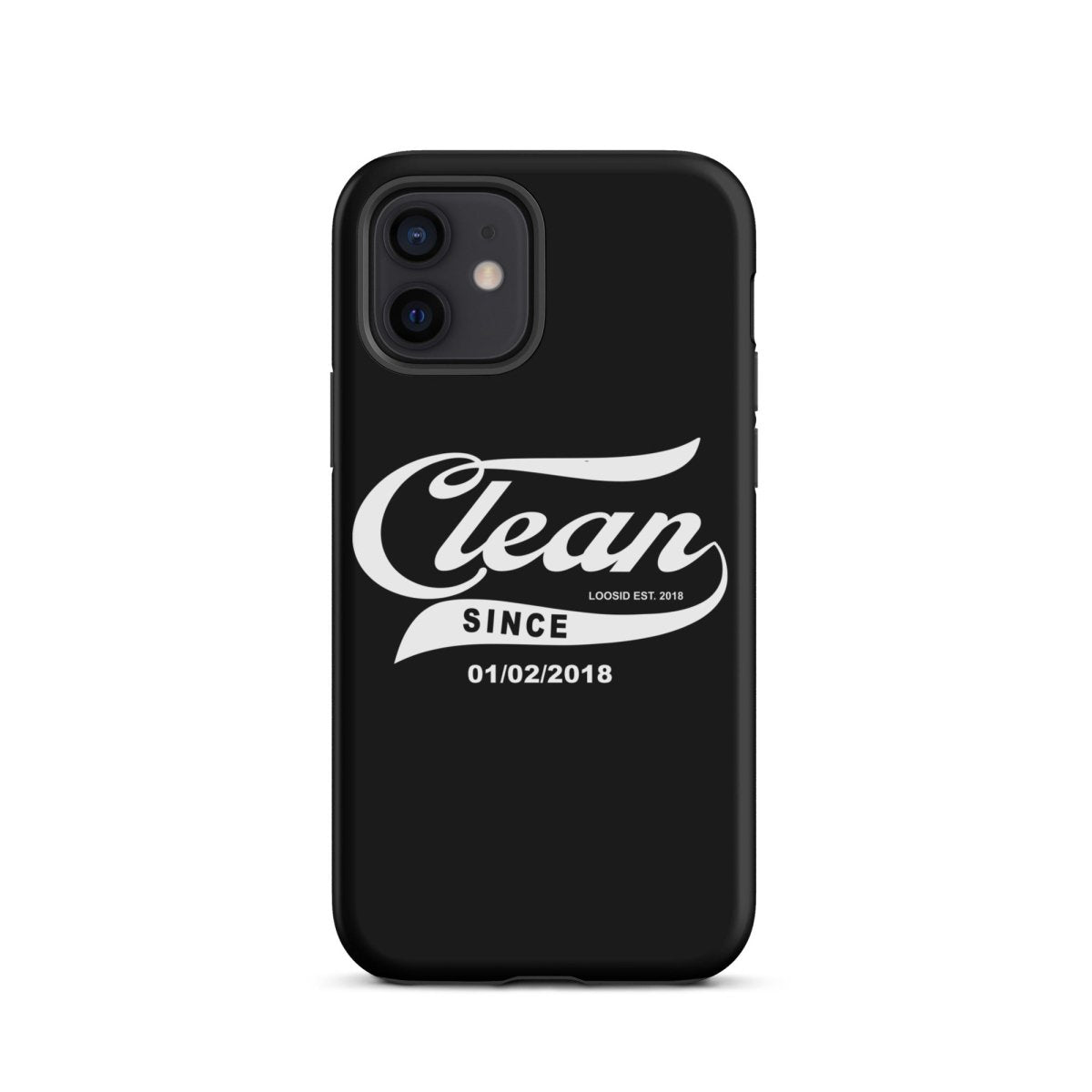 Clean Since Recovery Phone Case side view (view 6)