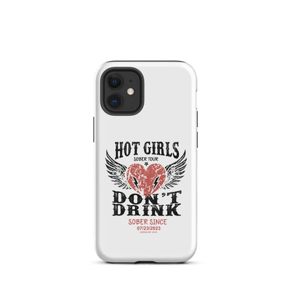 Hot Girls Don't Drink Recovery Phone Case lifestyle view (view 5)