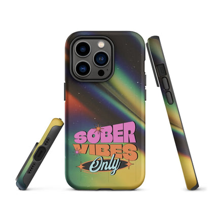 Sober Vibes Recovery Phone Case lifestyle view (view 15)