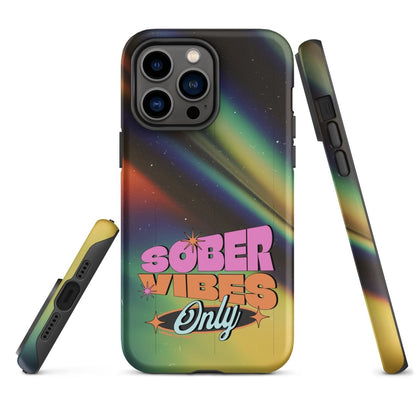 Sober Vibes Recovery Phone Case side view (view 16)