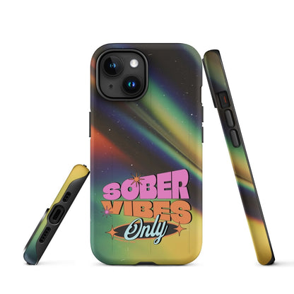 Sober Vibes Recovery Phone Case back view (view 17)