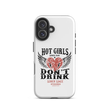 Hot Girls Don't Drink Recovery Phone Case product photo (view 20)