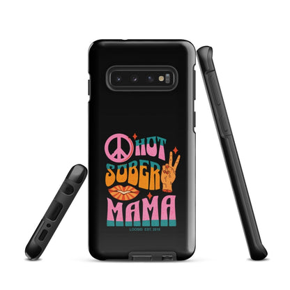 Loosid Hot Sober Mama Recovery Phone Case featuring the design
