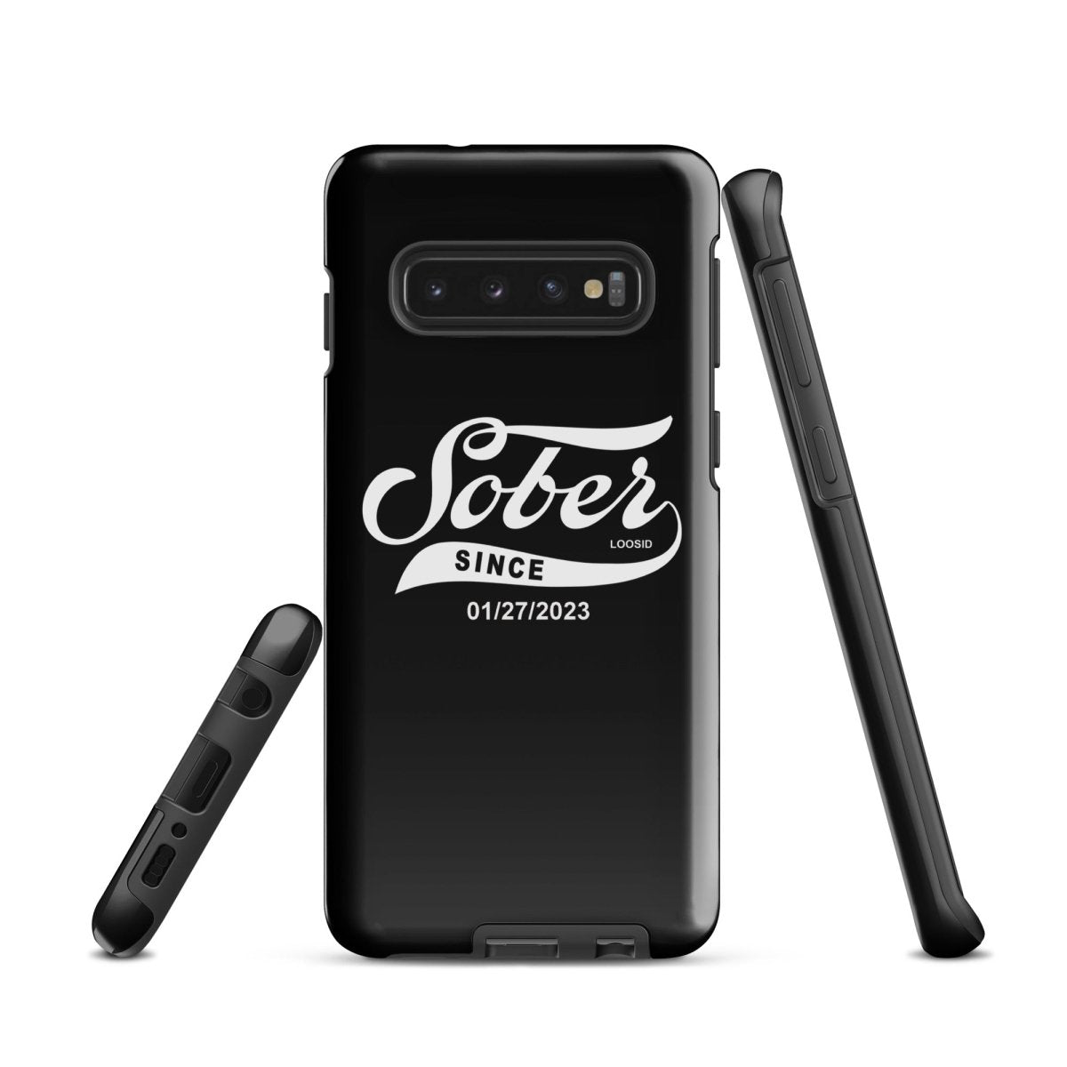 Loosid Sober Since Recovery Phone Case featuring the design