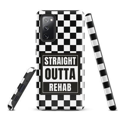 Straight Outta Rehab Recovery Phone Case back view (view 7)