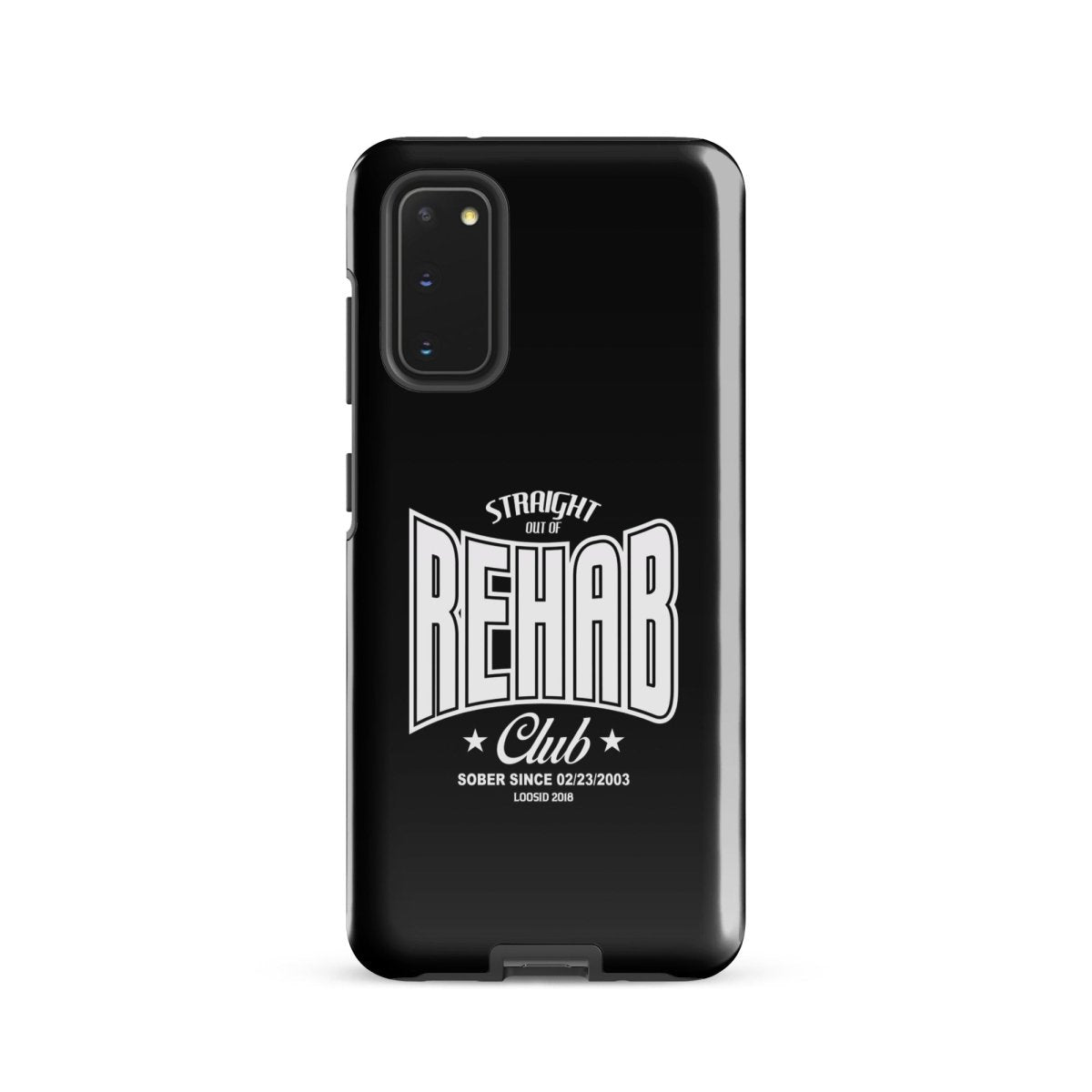 Straight Out of Rehab Recovery Phone Case graphic detail (view 4)